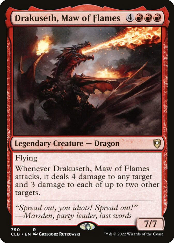 Drakuseth, Maw of Flames (CLB) (790)