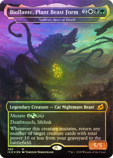 Nethroi, Apex of Death (IKO) (380) / Borderless / Foil