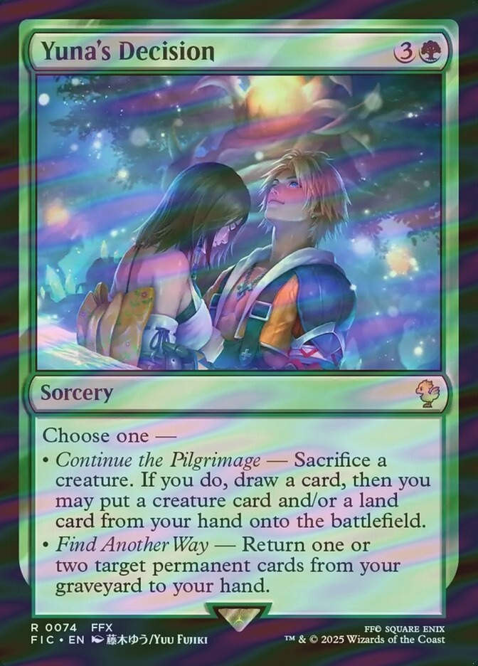 Yuna's Decision (FIC) (74) / Surge Foil