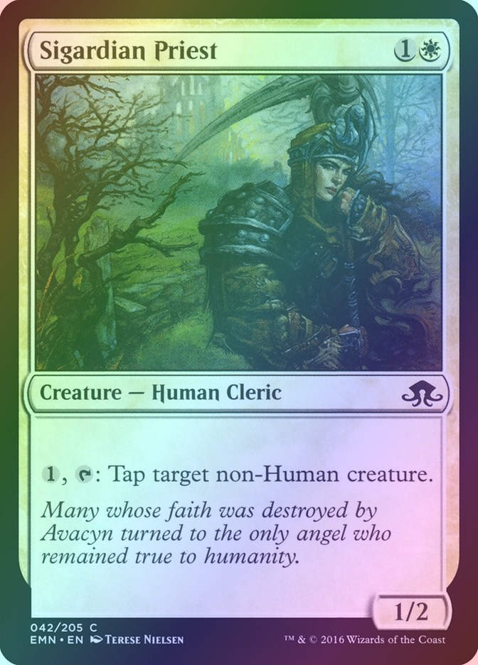 Sigardian Priest (EMN) (42) / Foil