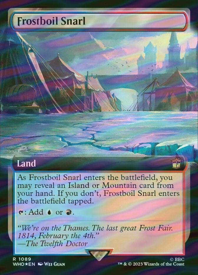 Frostboil Snarl (WHO) (1089) / Extended Art / Surge Foil