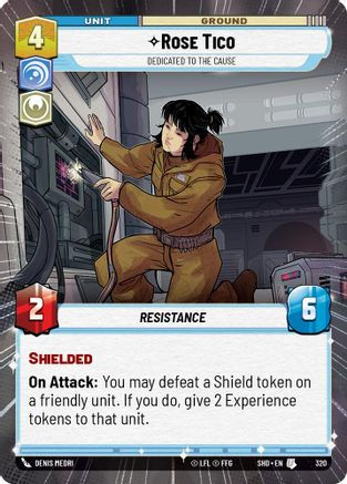 Rose Tico - Dedicated to the Cause (Hyperspace) (SHD_#320)