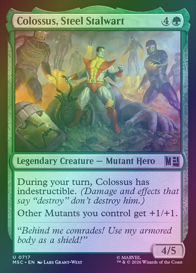 Colossus, Steel Stalwart (MSC) (717) / Foil