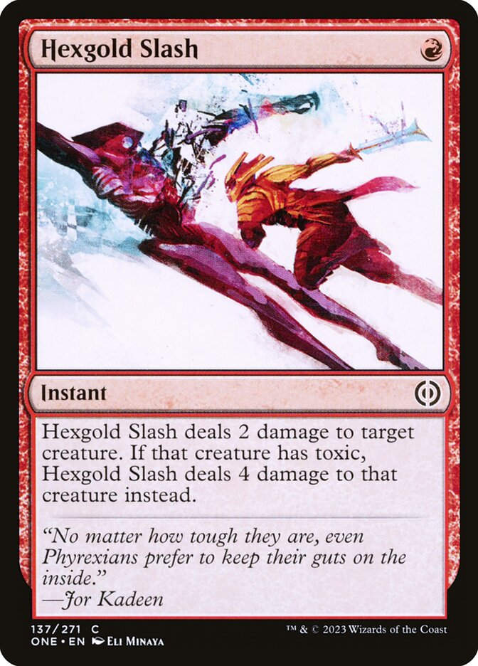 Hexgold Slash (ONE) (137)