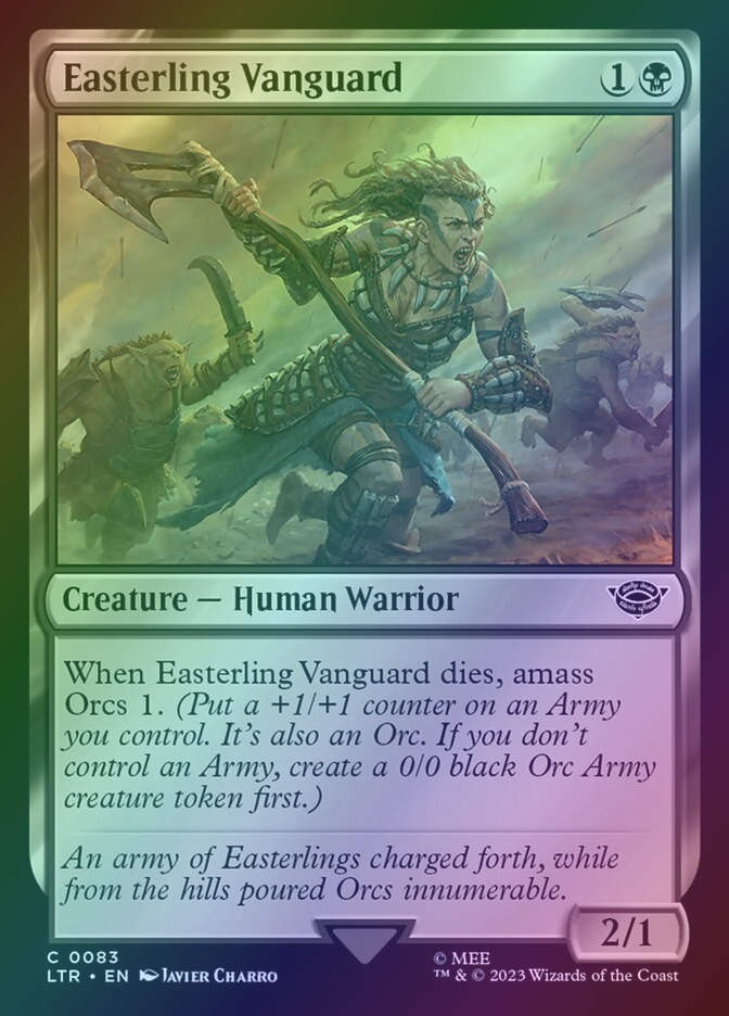 Easterling Vanguard (LTR) (83) / Foil