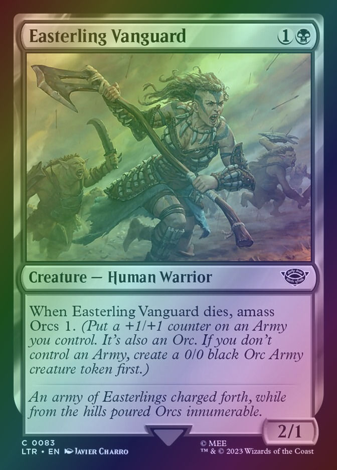 Easterling Vanguard (LTR) (83) / Foil