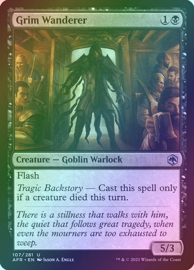 Grim Wanderer (AFR) (107) / Foil