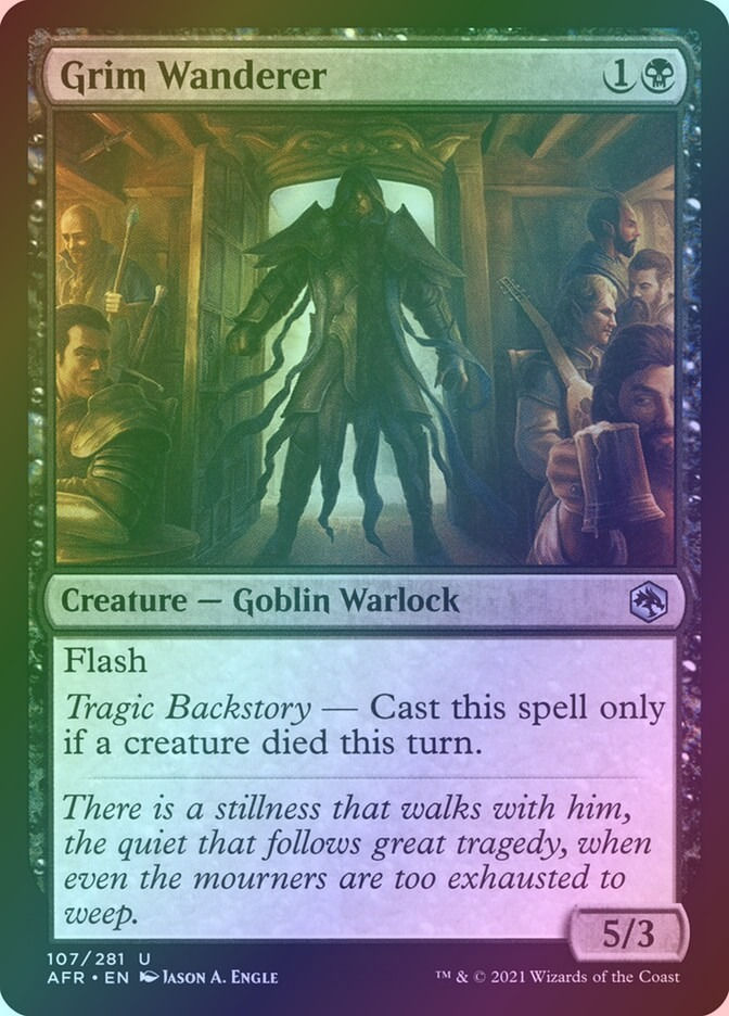 Grim Wanderer (AFR) (107) / Foil