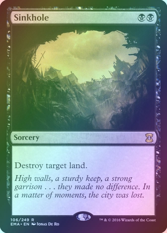 Sinkhole (EMA) (106) / Foil