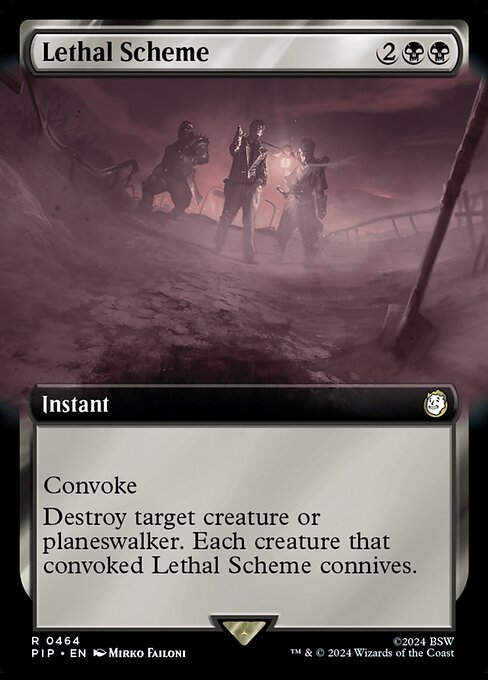 Lethal Scheme (pip) (464) / Extended Art