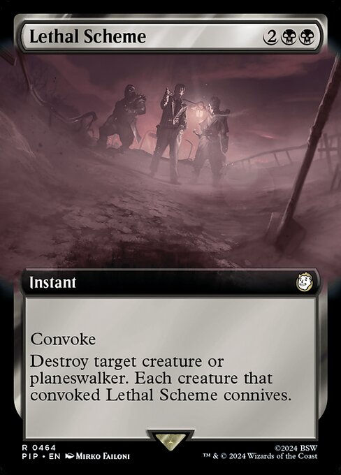 Lethal Scheme (pip) (464) / Extended Art