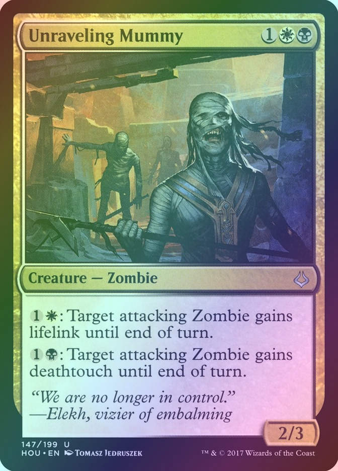 Unraveling Mummy (HOU) (147) / Foil