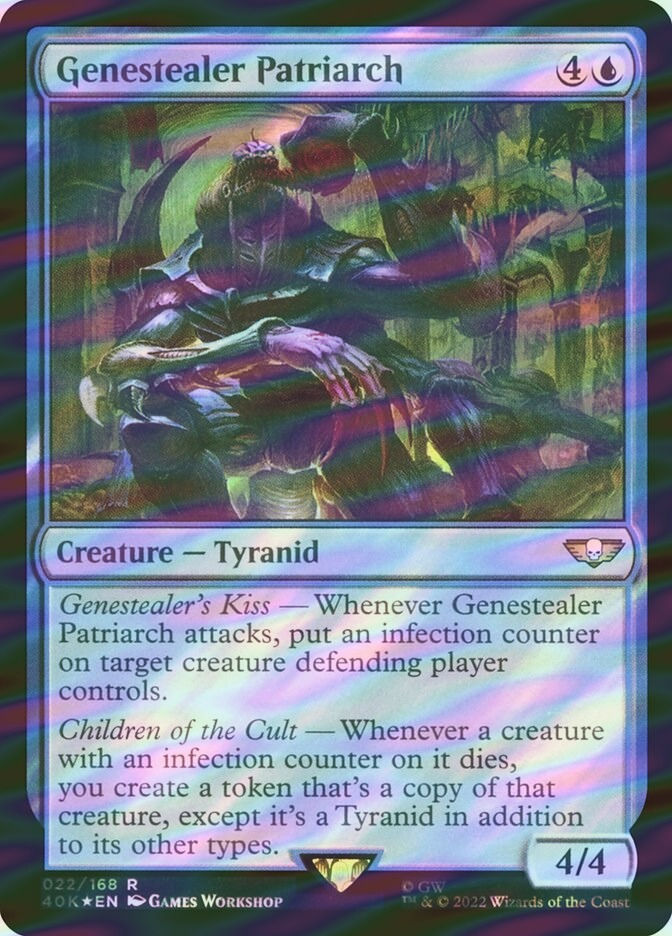 Genestealer Patriarch (40K) (22★) / Surge Foil