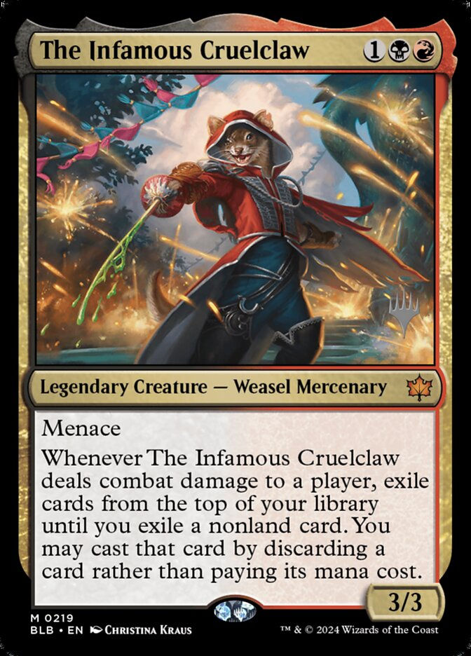 The Infamous Cruelclaw (PBLB) (219p)