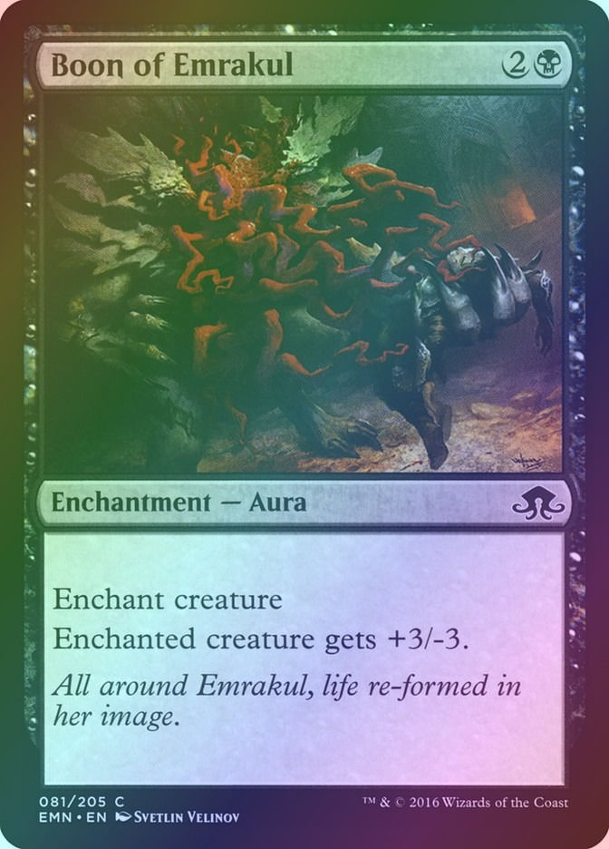Boon of Emrakul (EMN) (81) / Foil