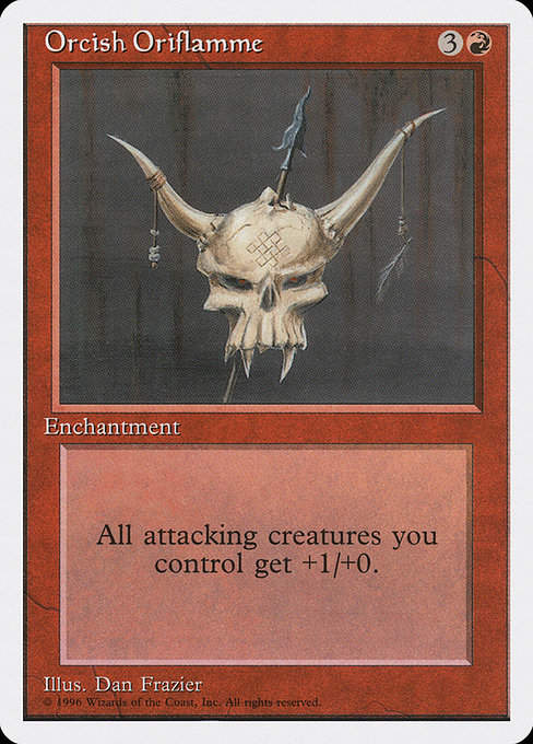 Orcish Oriflamme (ITP) (37)