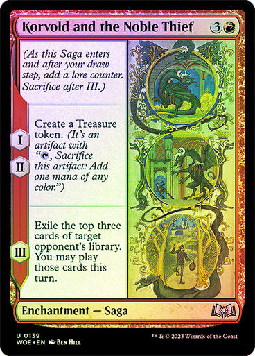 Korvold and the Noble Thief (woe) / Foil