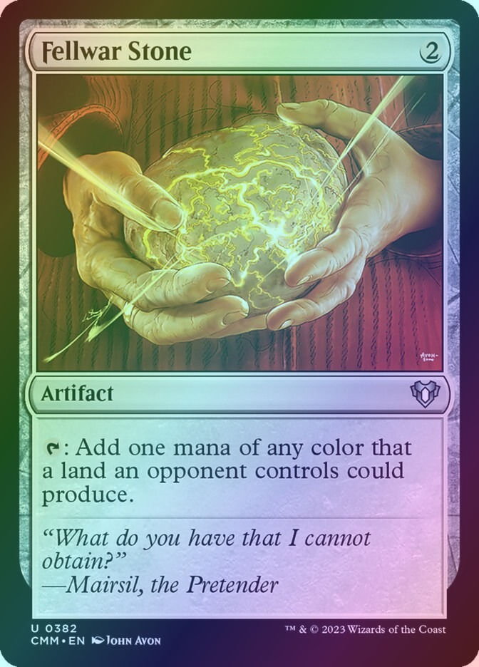 Fellwar Stone (CMM) (382) / Foil