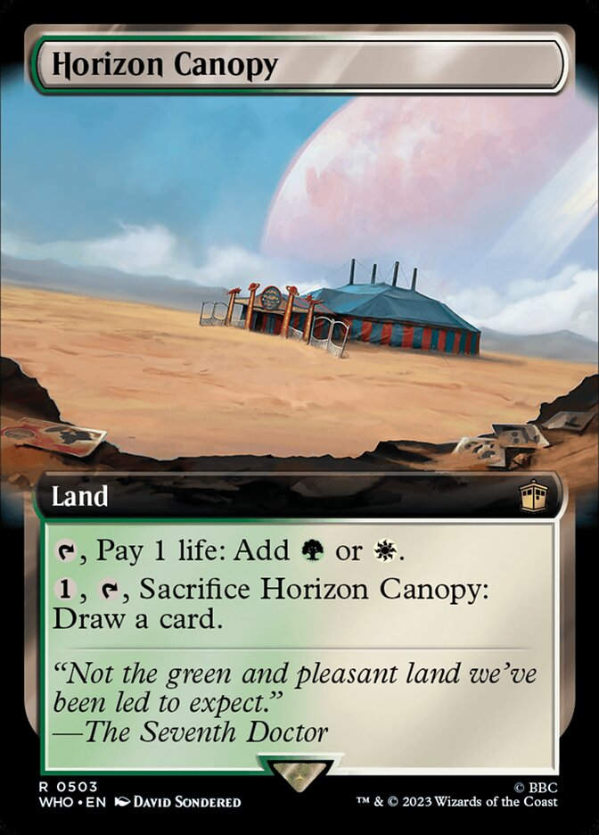 Horizon Canopy (WHO) (503) / Extended Art