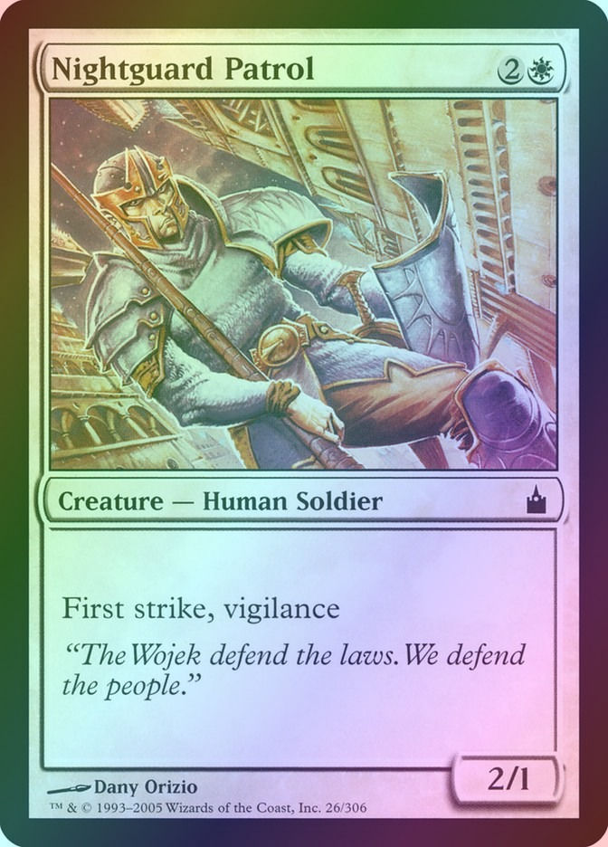 Nightguard Patrol (RAV) (26) / Foil