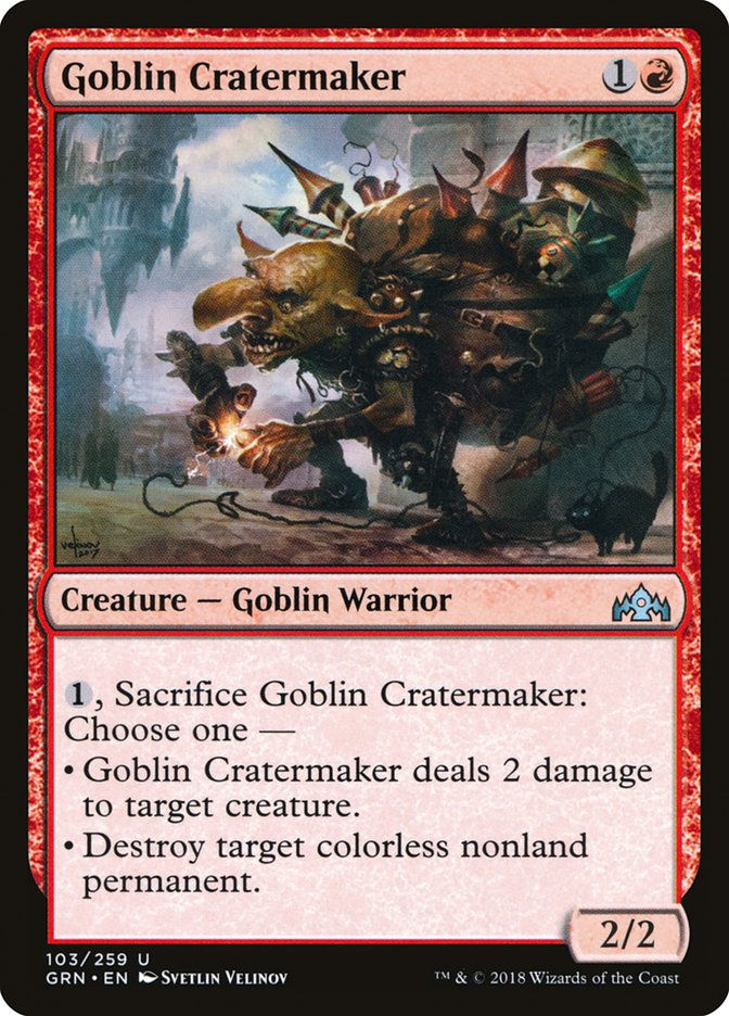 Goblin Cratermaker (GRN) (103)