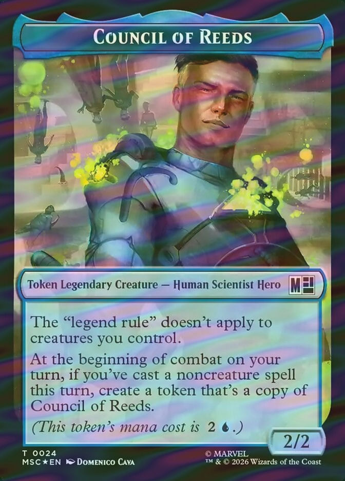 Construct // Council of Reeds (TMSC) (30 // 24) / Surge Foil — cara 2 de 2