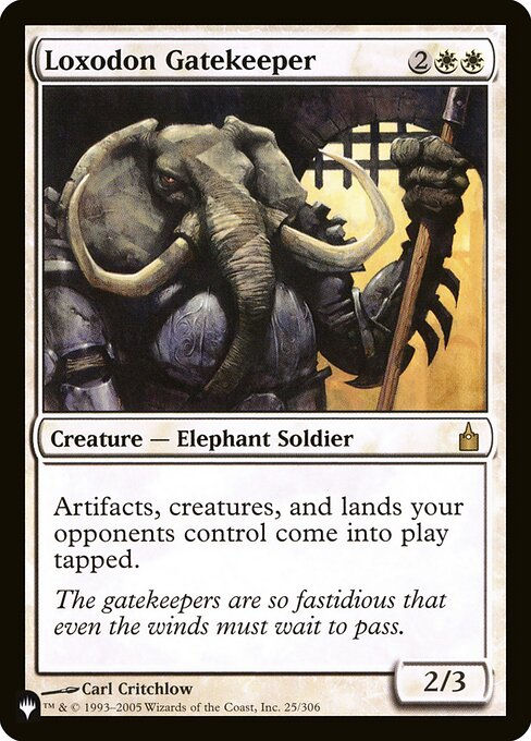 Loxodon Gatekeeper (PLST) (RAV-25)