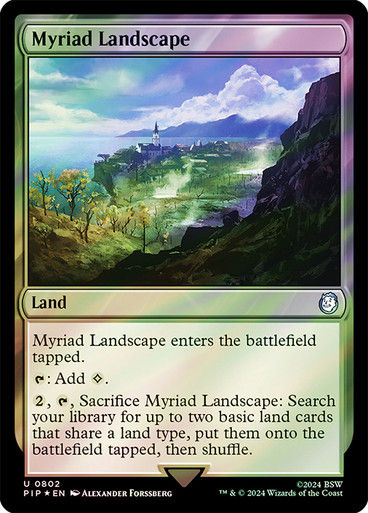 Myriad Landscape (pip) (802) / Surge Foil
