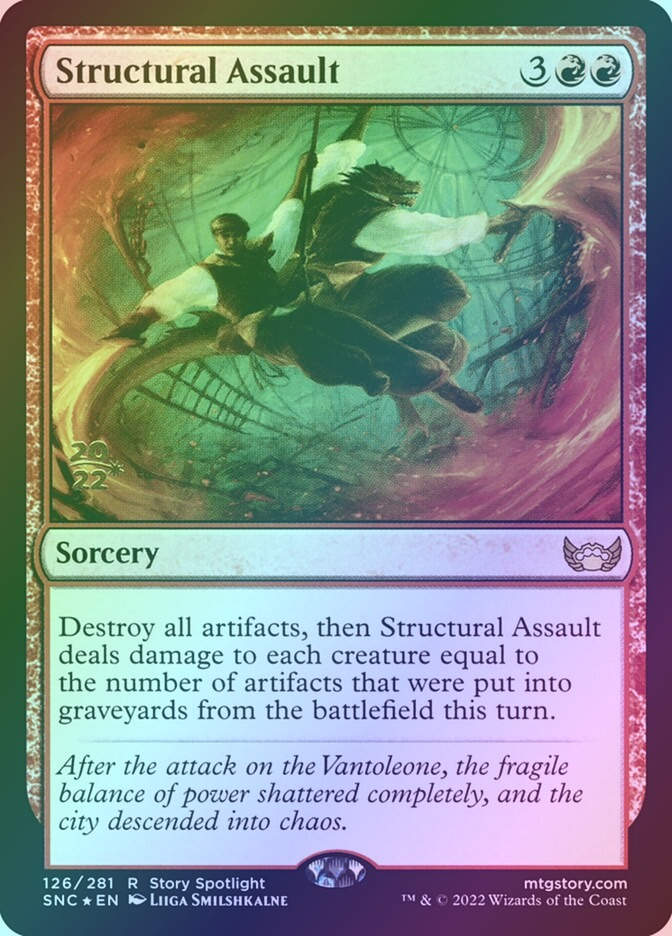 Structural Assault (PSNC) (126s) / Foil