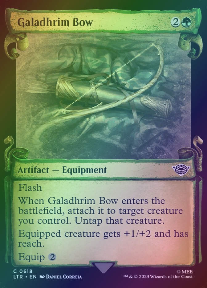 Galadhrim Bow (LTR) (618) / Showcase / Foil