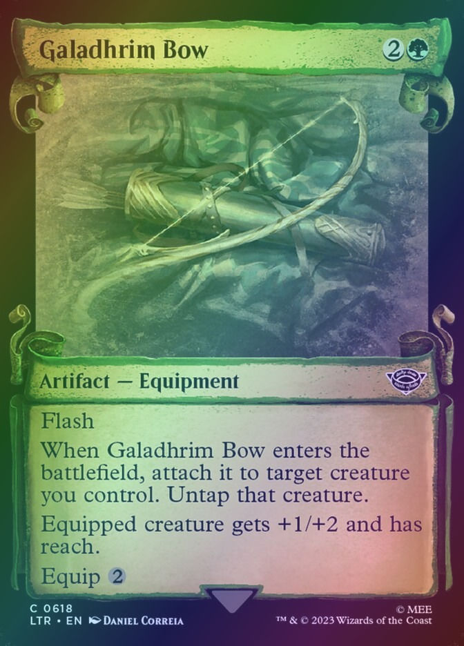 Galadhrim Bow (LTR) (618) / Showcase / Foil