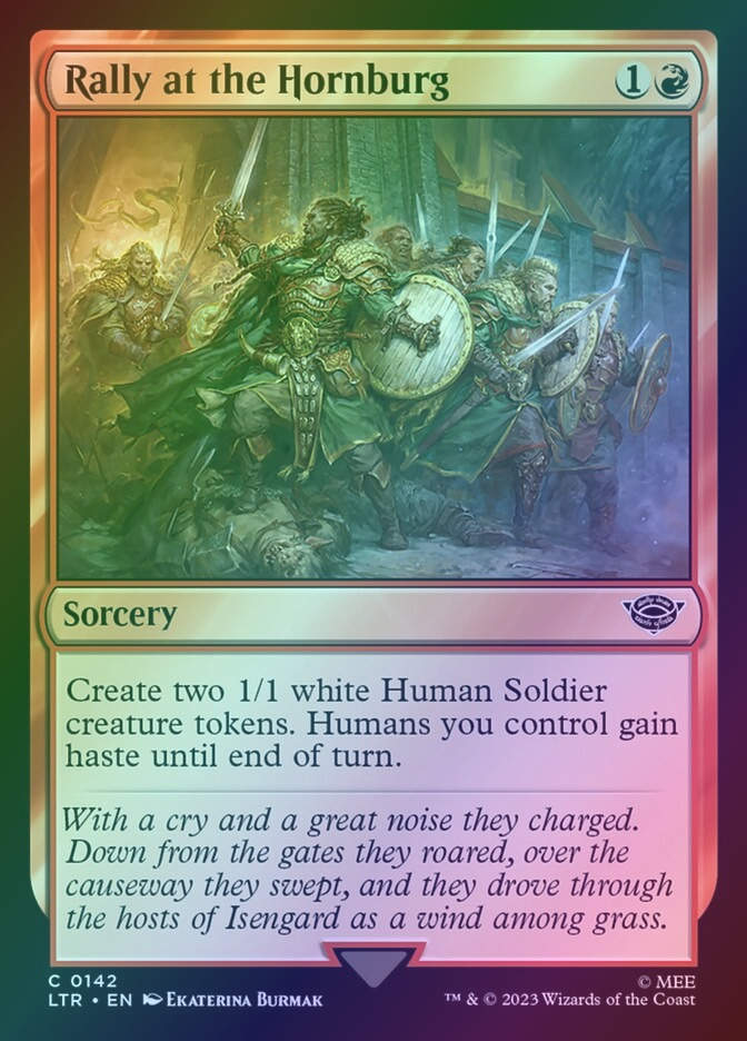 Rally at the Hornburg (LTR) (142) / Foil