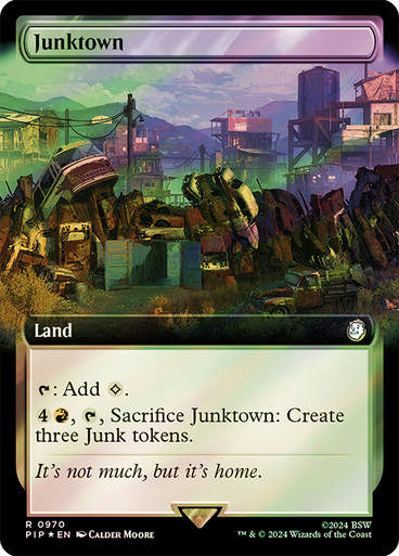Junktown (pip) (970) / Extended Surge Foil