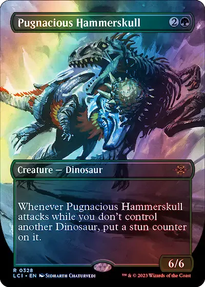 Pugnacious Hammerskull (lci) / Borderless / Foil