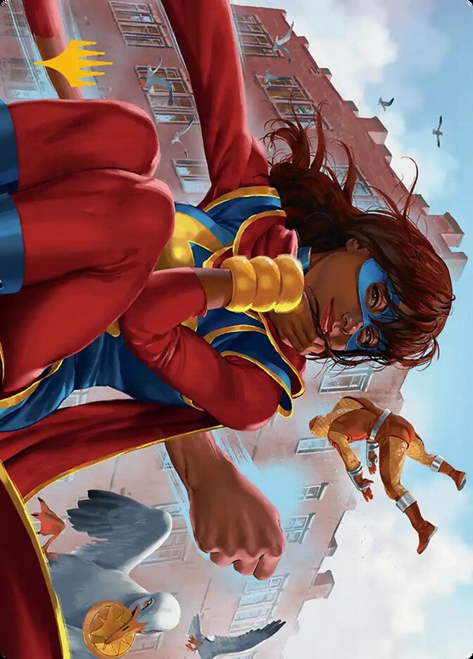 Ms. Marvel, Kamala Khan (AMSH) (5) / Firma Dorada