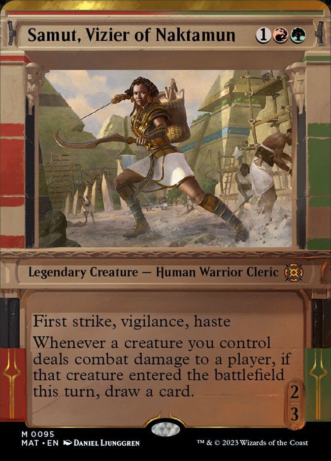 Samut, Vizier of Naktamun (MAT) / Showcase