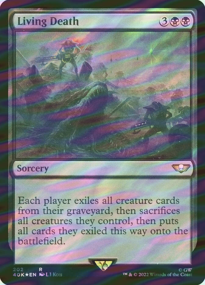 Living Death (40K) (202★) / Surge Foil