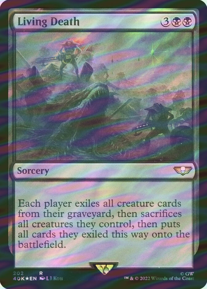 Living Death (40K) (202★) / Surge Foil