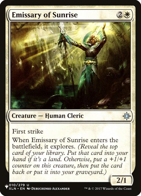 Emissary of Sunrise (PLST) (XLN-10)
