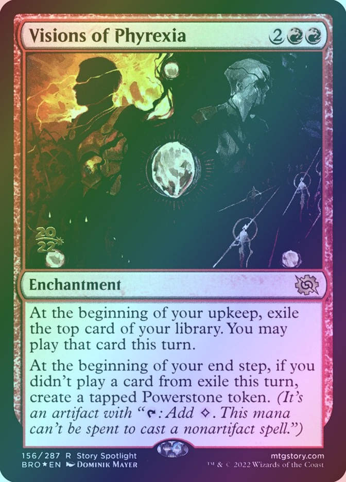 Visions of Phyrexia (PBRO) (156s) / Foil