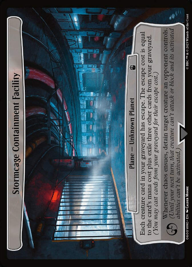 Stormcage Containment Facility (WHO) (600) / Planar Cards