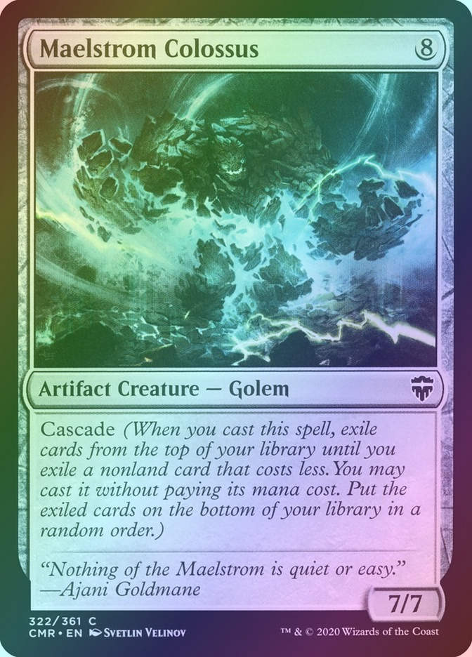 Maelstrom Colossus (CMR) (322) / Foil