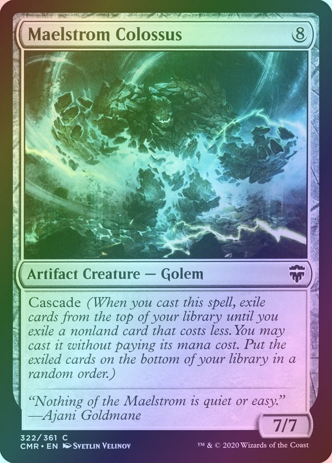 Maelstrom Colossus (CMR) (322) / Foil