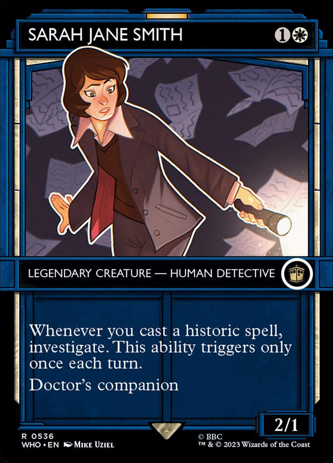 Sarah Jane Smith (WHO) (536) / Borderless / Showcase