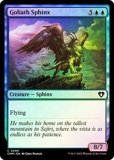 Goliath Sphinx (cmm) / Foil