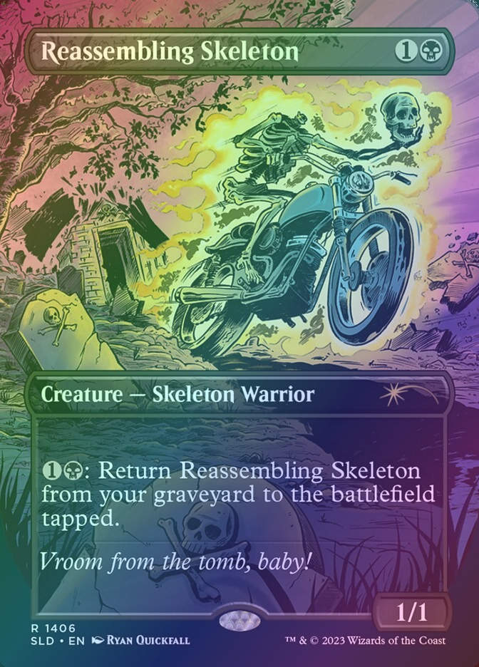 Reassembling Skeleton (SLD) (1406) / Borderless / Foil