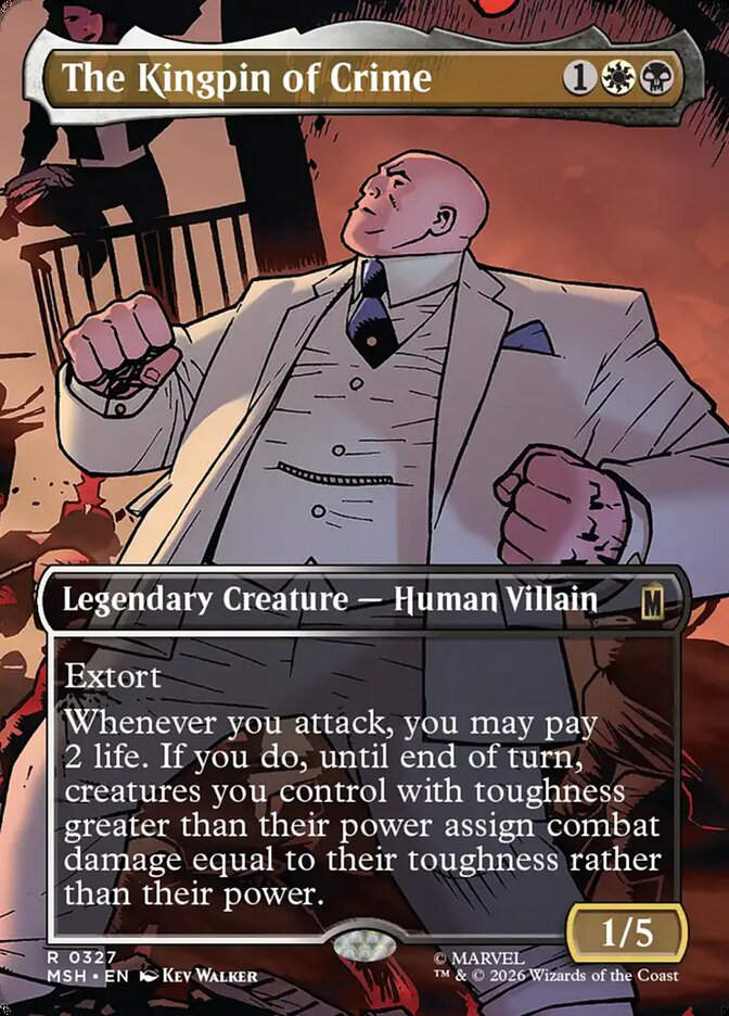 The Kingpin of Crime (MSH) (327) / Borderless
