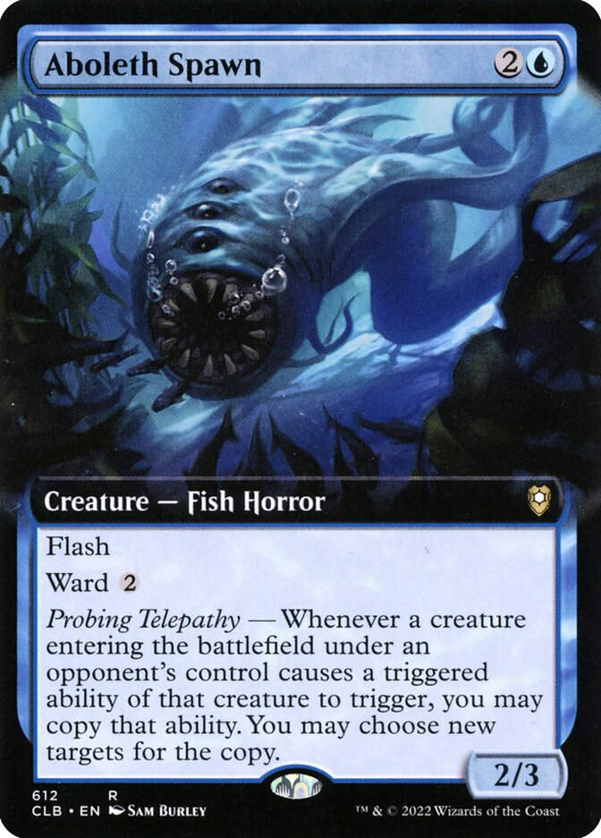 Aboleth Spawn (CLB) (612) / Extended Art