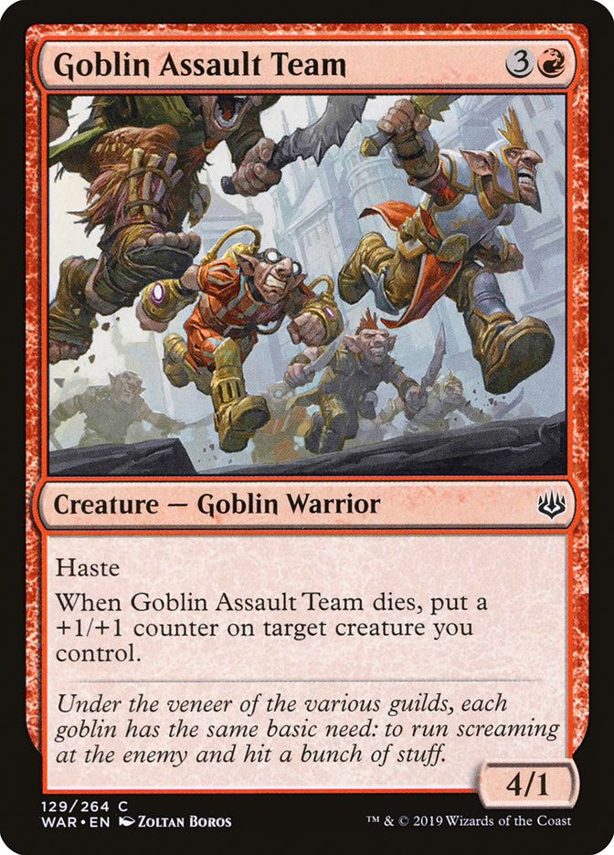 Goblin Assault Team (WAR) (129)