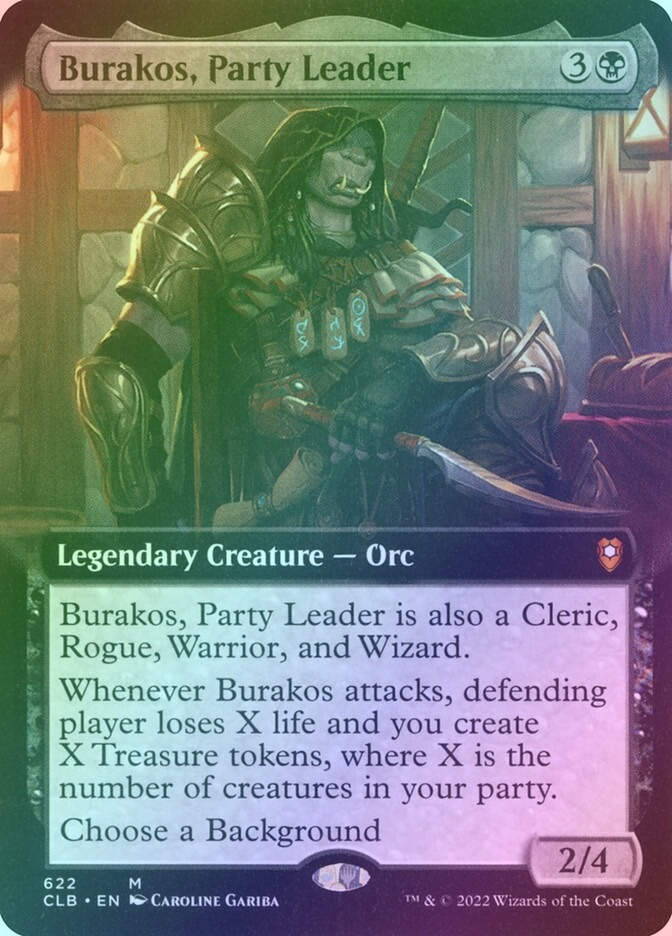 Burakos, Party Leader (CLB) (622) / Extended Art / Foil